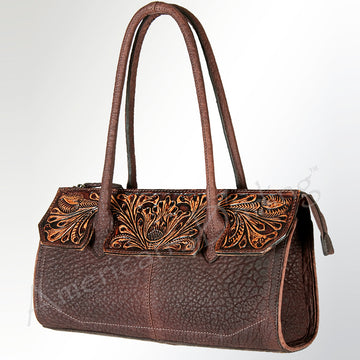 American Darling Tote Hand Tooled Genuine Leather Western Women Bag Handbag Purse | Travel Bags College Casual